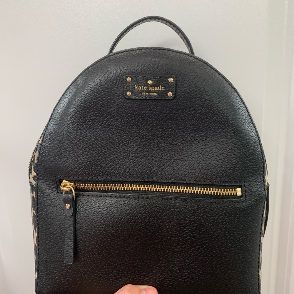 Kate Spade Leopard Backpack Purse